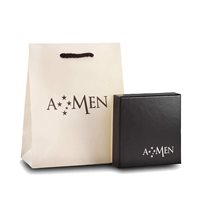 Earrings Amen Woman Farfalle in Silver Zircone EBURR - EBURR